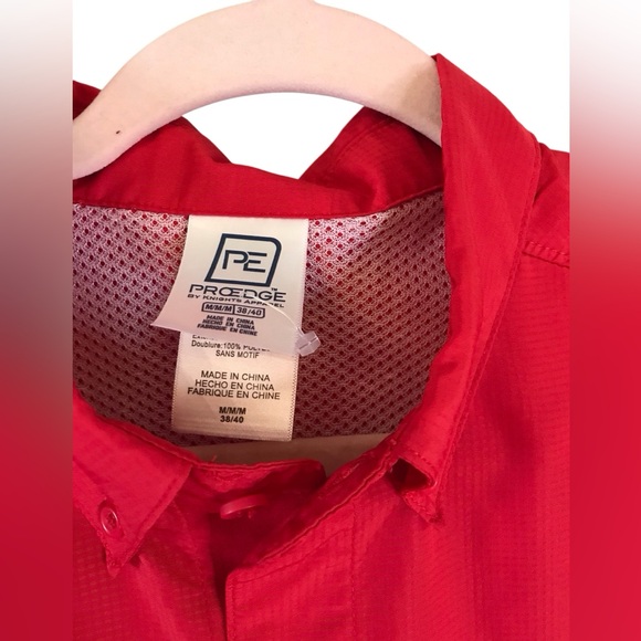 Ohio State Buckeyes Mens M Vented‎ Shirt Pro Edge Knights Apparel UPF 50+ NWT - Picture 2 of 4